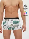 Мужские трусы боксеры / Милый крокодил
