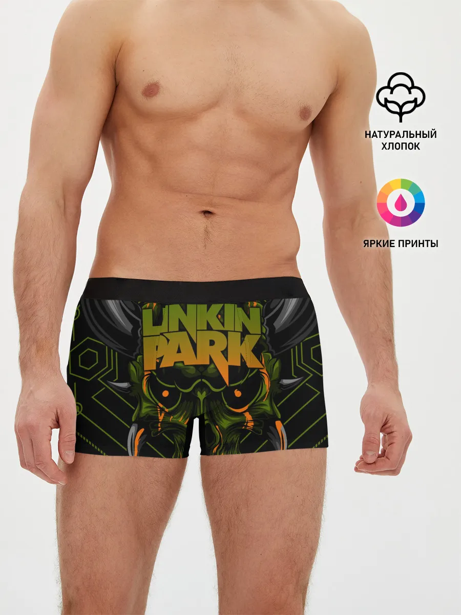 Мужские трусы боксеры / Linkin Park