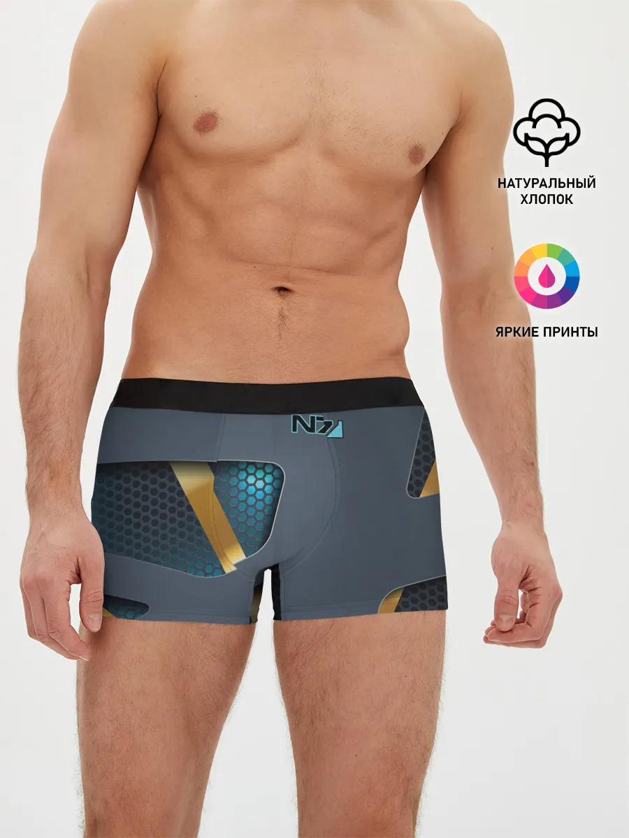 Мужские трусы боксеры / MASS EFFECT N7 | МАСС ЭФФЕКТ Н7