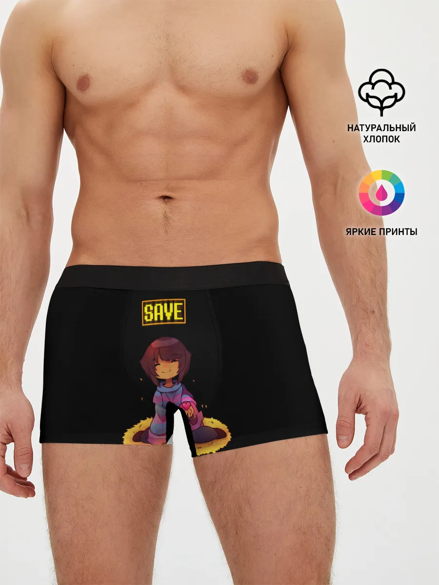 Мужские трусы боксеры / UNDERTALE FRISK