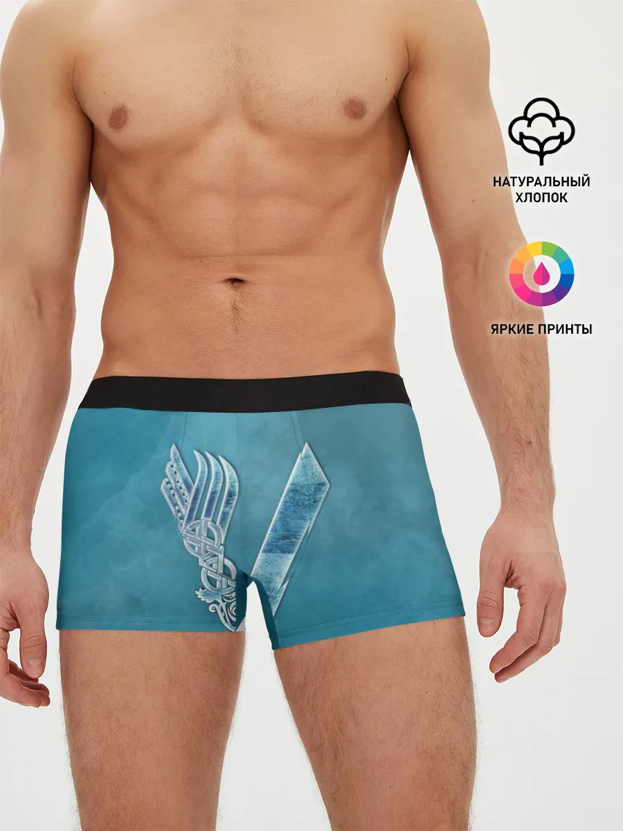 Мужские трусы боксеры / vikings