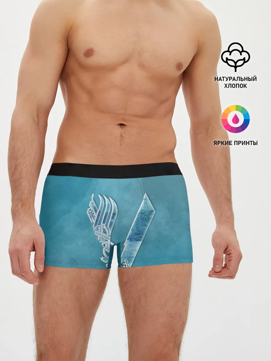 Мужские трусы боксеры / vikings