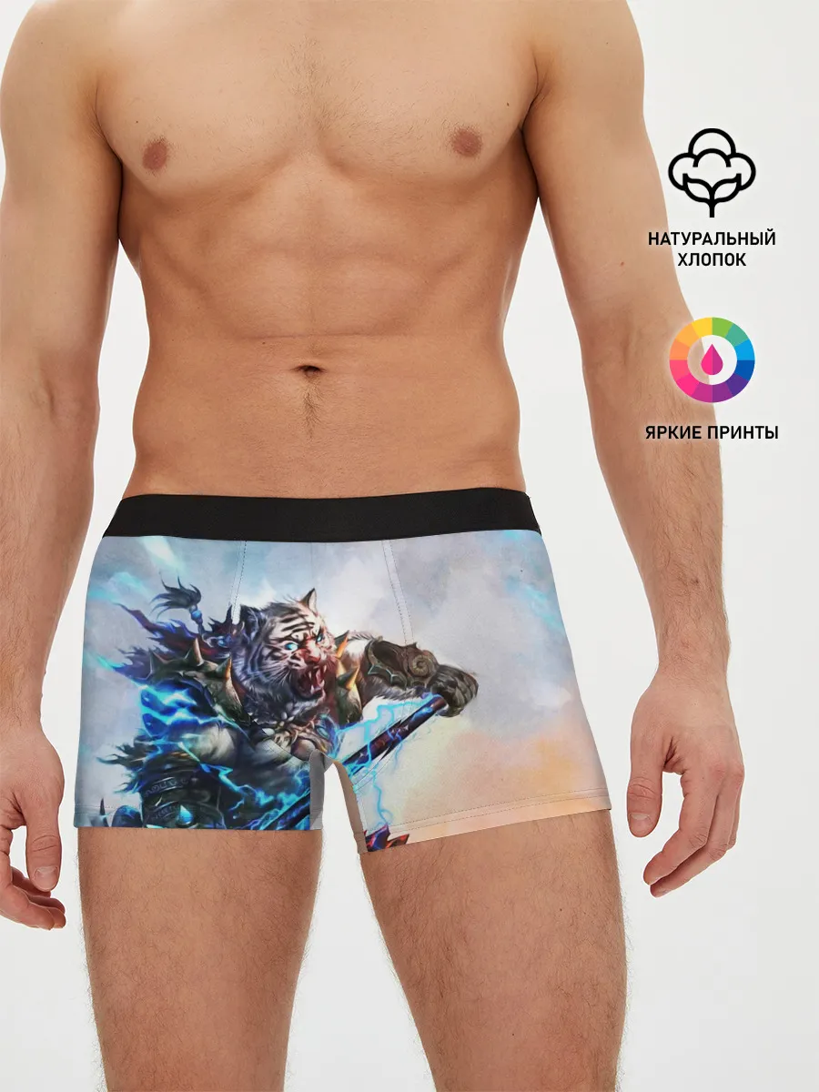 Мужские трусы боксеры / Warrior Zoomorph