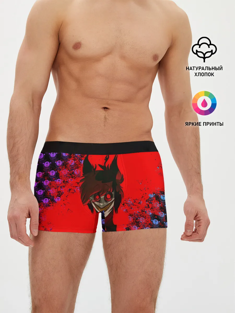 Мужские трусы боксеры / Hazbin Hotel Alastor