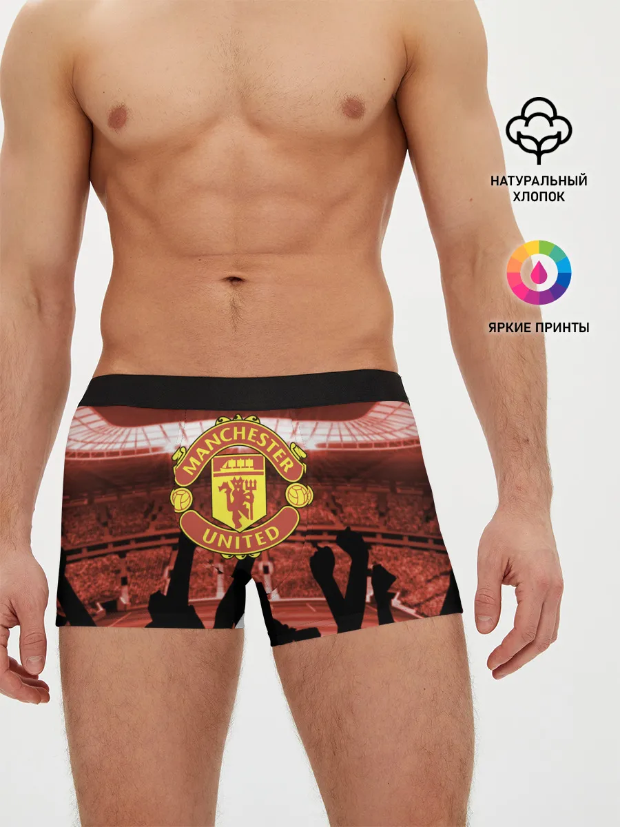 Мужские трусы боксеры / Manchester United