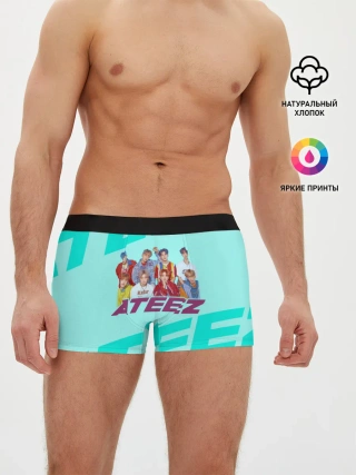 Мужские трусы боксеры / Ateez