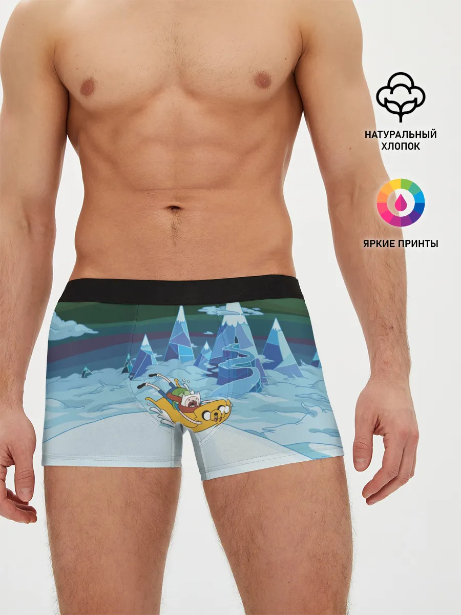Мужские трусы боксеры / Finn on Jake