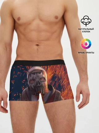 Мужские трусы боксеры / Sparks Rust