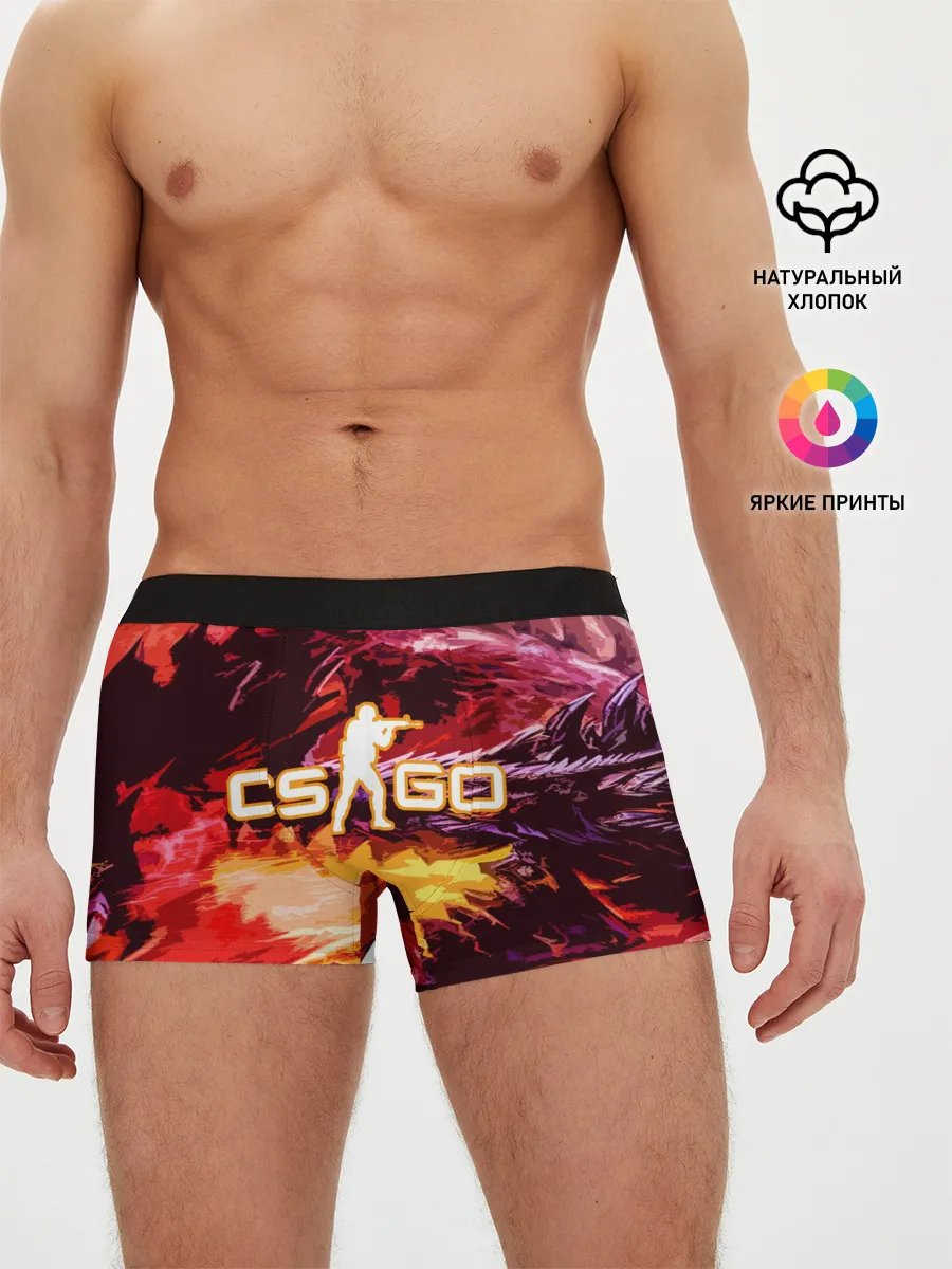 Мужские трусы боксеры / CS GO