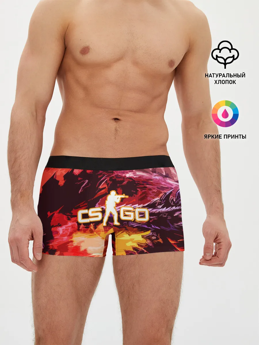 Мужские трусы боксеры / CS GO