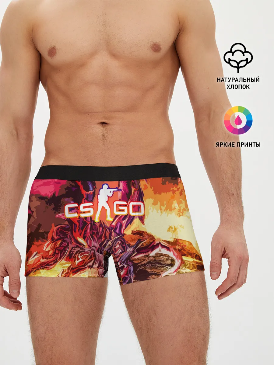 Мужские трусы боксеры / CS GO