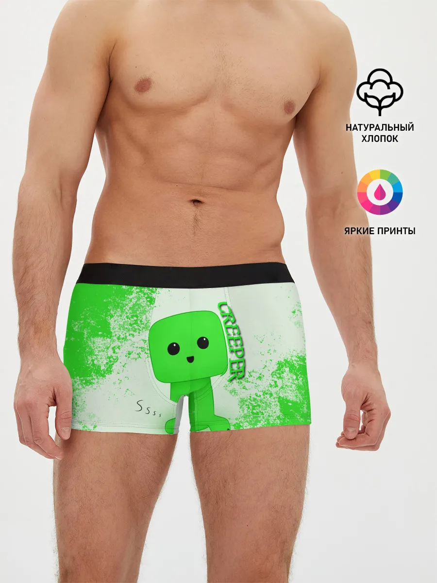 Мужские трусы боксеры / MINECRAFT CREEPER