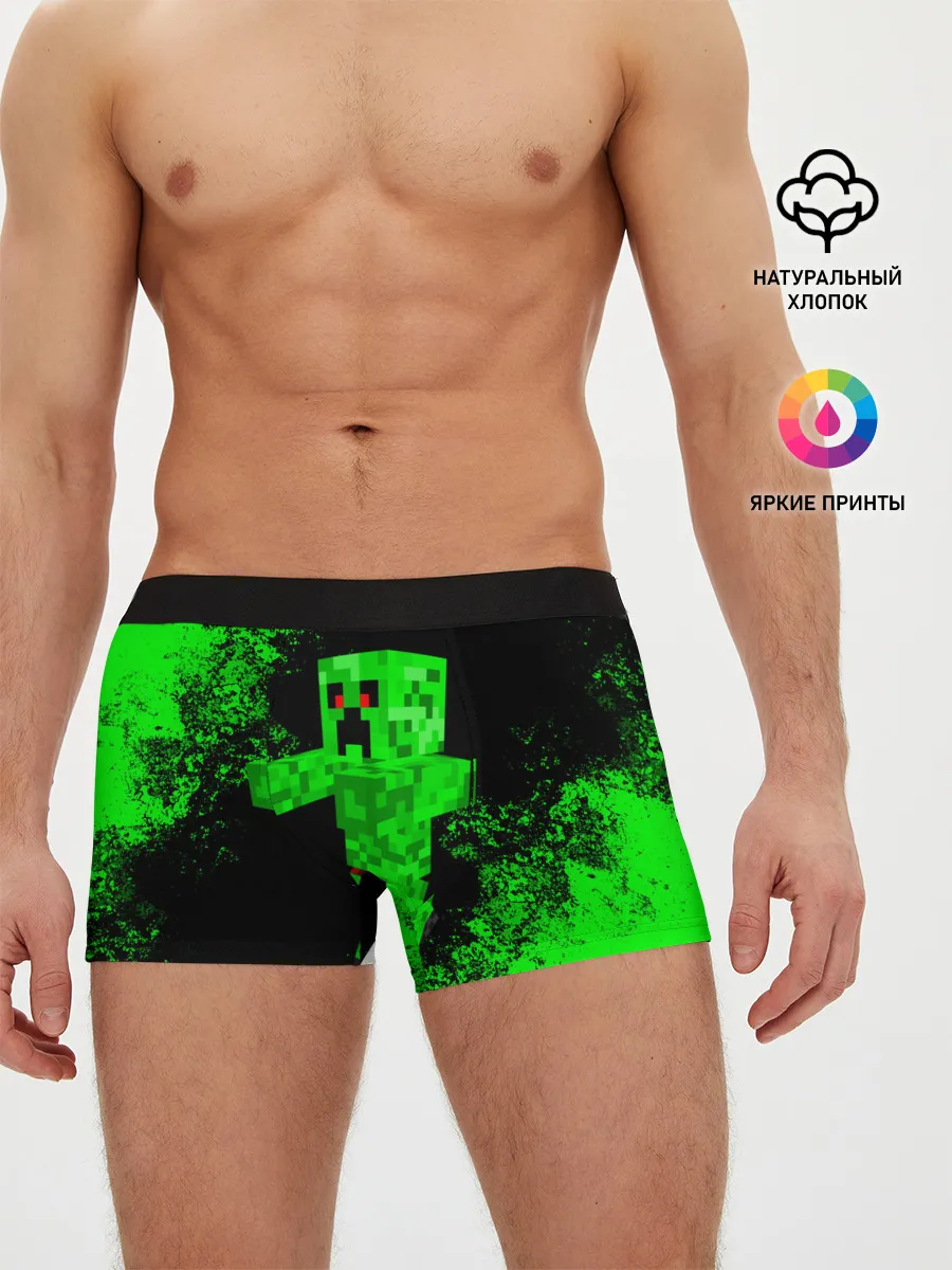 Мужские трусы боксеры / MINECRAFT