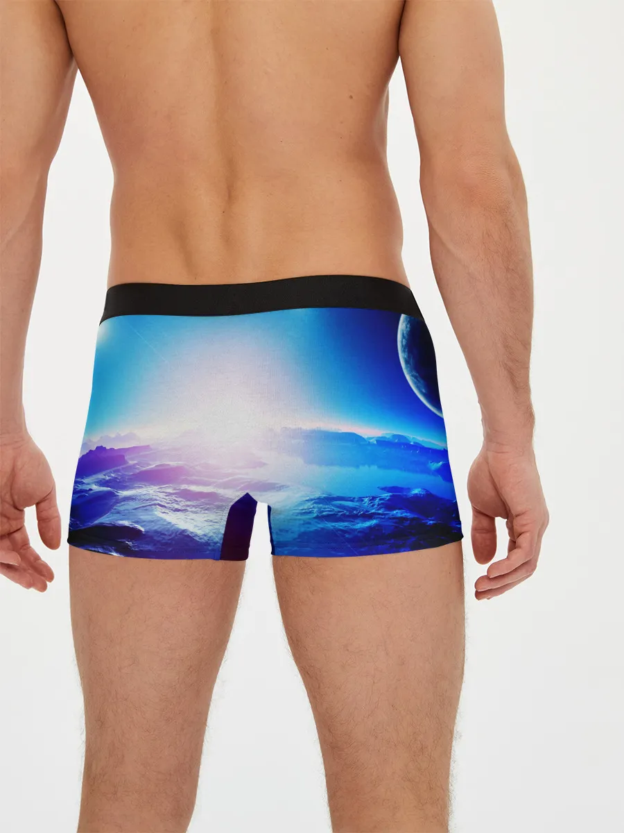 Мужские трусы боксеры / ЛУНА