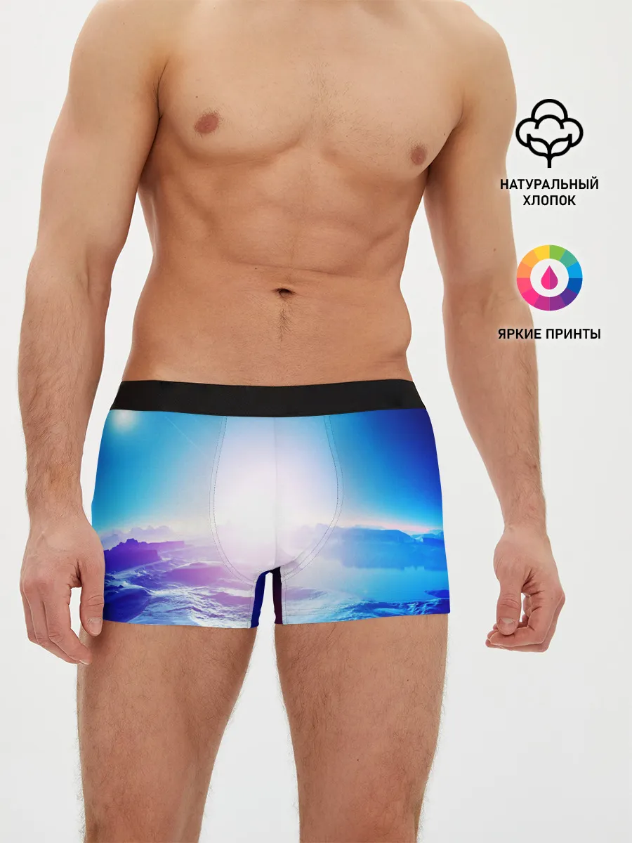 Мужские трусы боксеры / ЛУНА