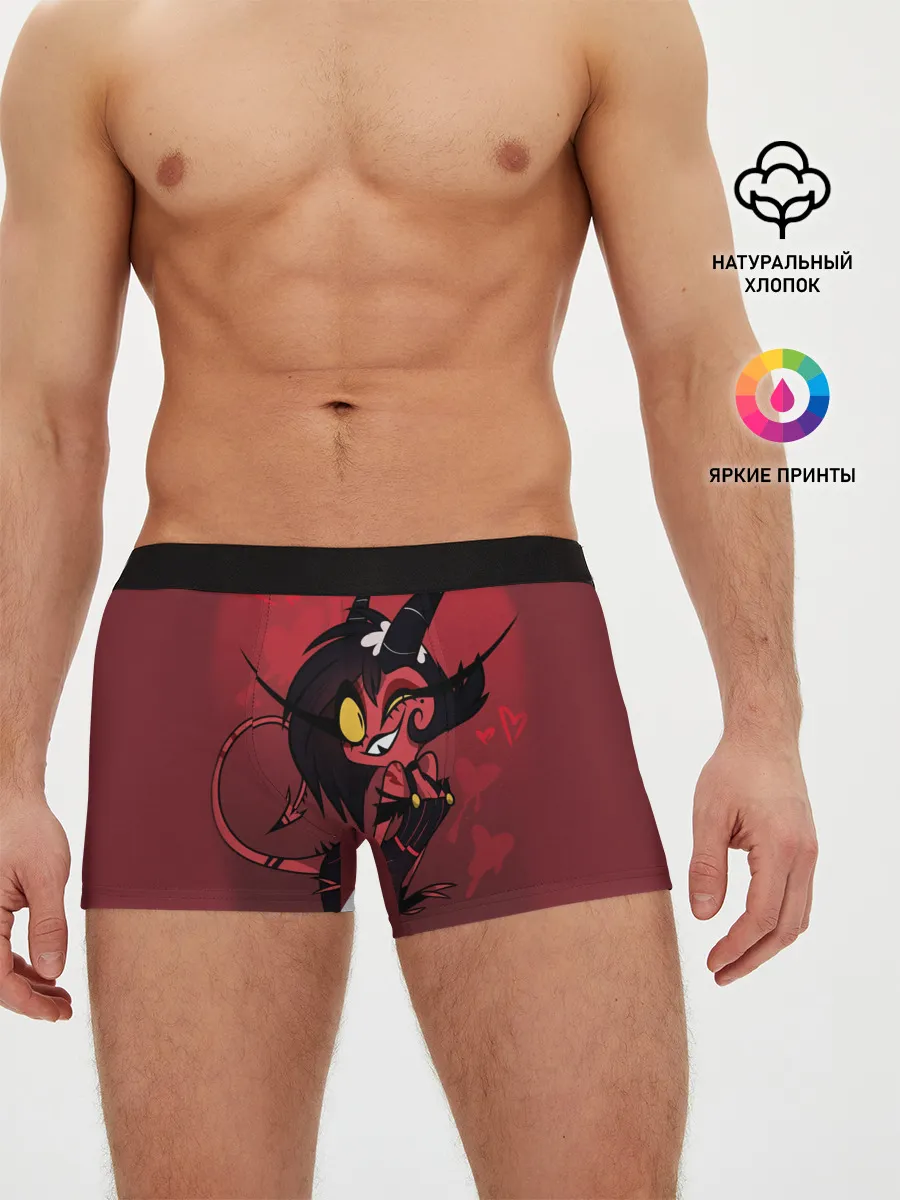 Мужские трусы боксеры / Отель Хазбин