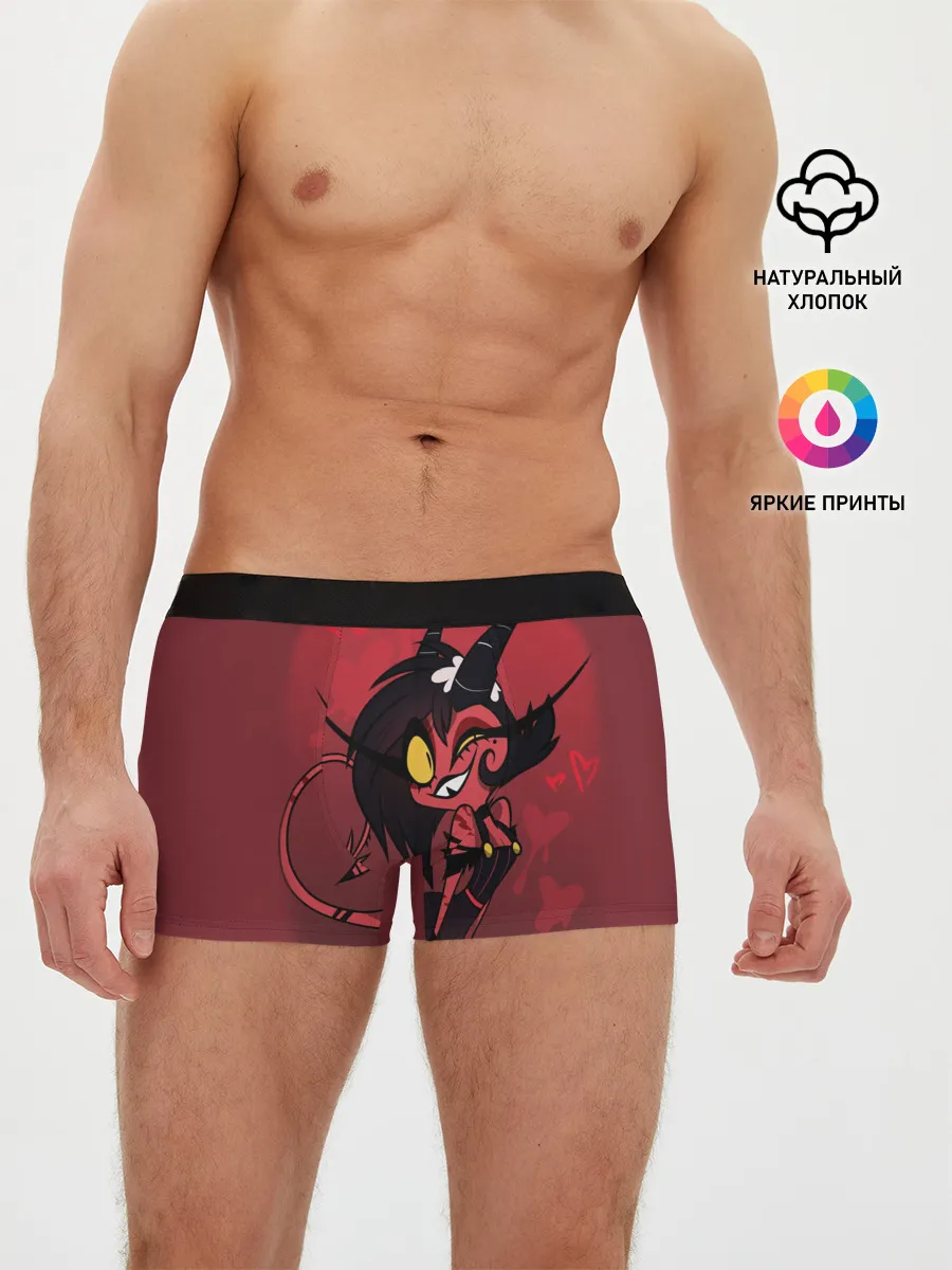 Мужские трусы боксеры / Отель Хазбин