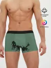 Мужские трусы боксеры / черные кони