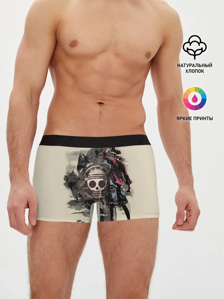 Мужские трусы боксеры / Пиратский остров One Piece