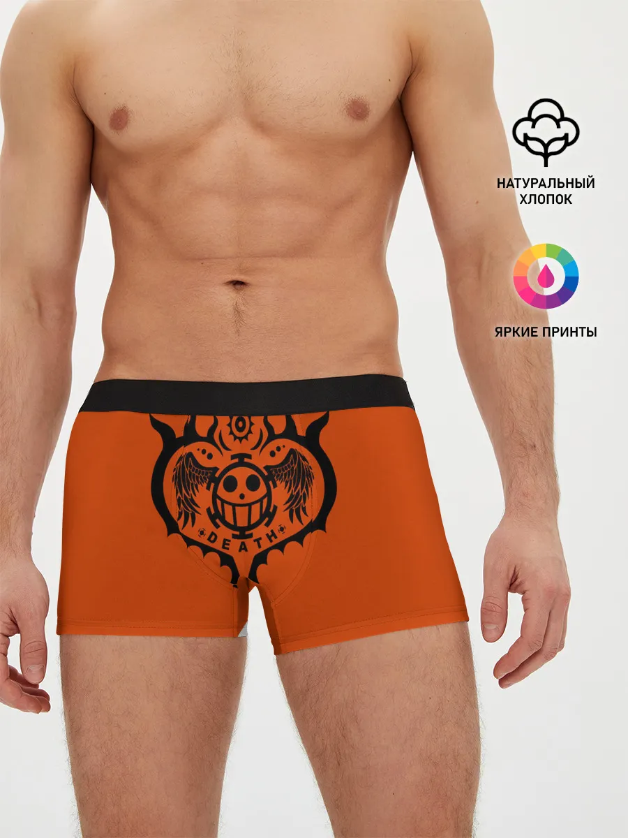 Мужские трусы боксеры / сердце One Piece