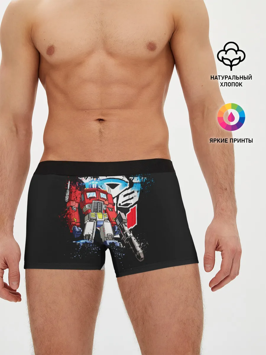 Мужские трусы боксеры / Transformers