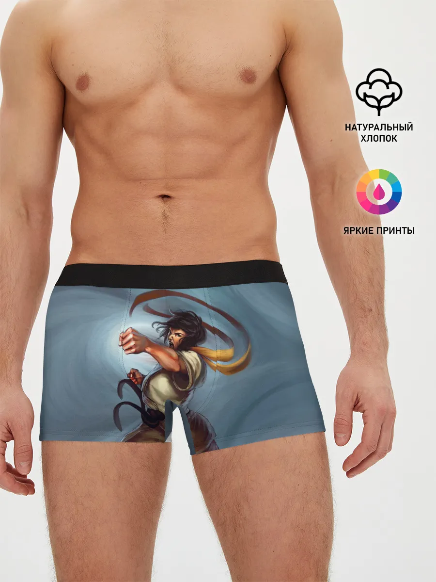 Мужские трусы боксеры / Karate girl