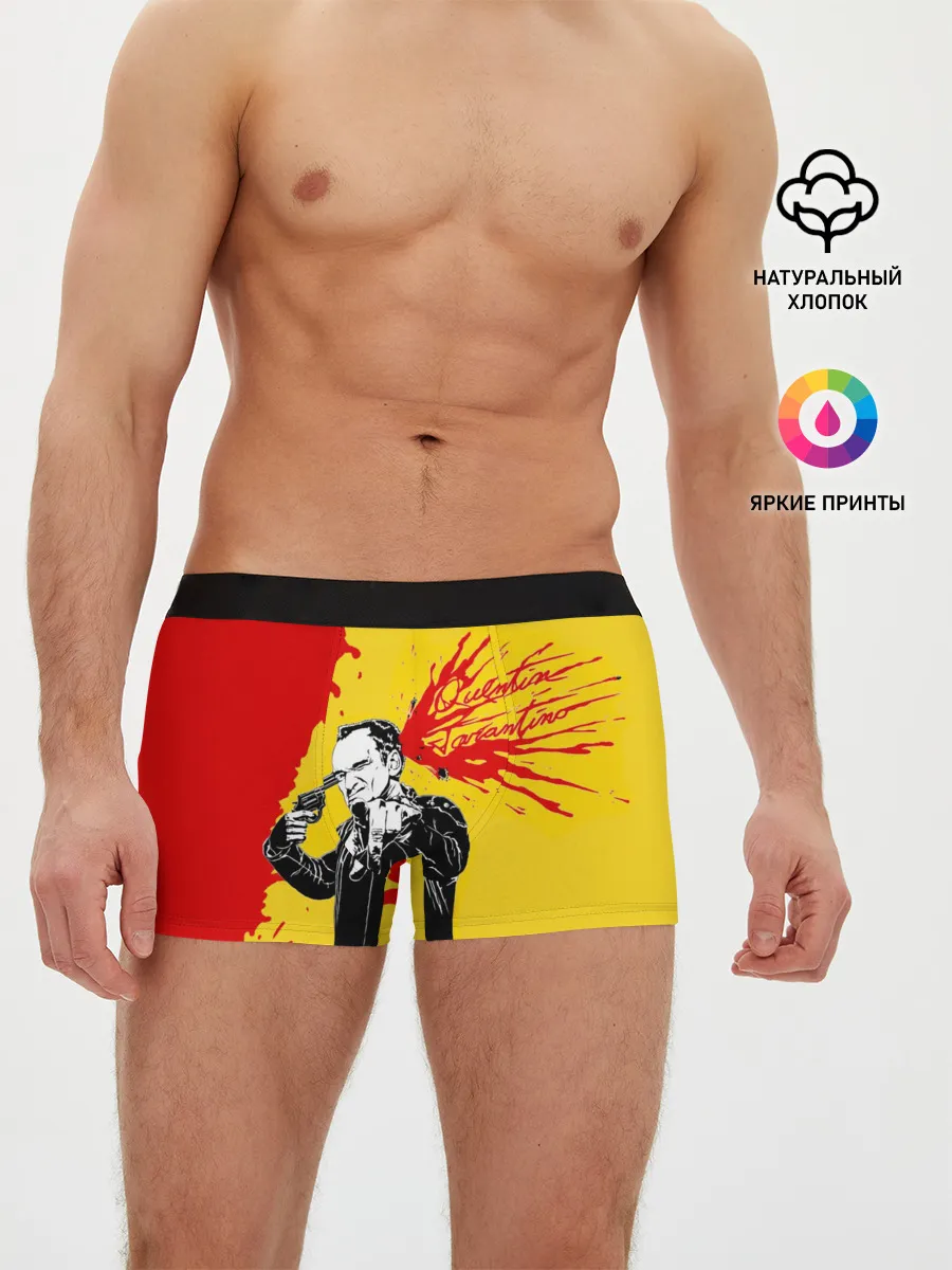 Мужские трусы боксеры / Квентин Тарантино - shot