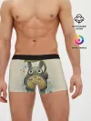 Мужские трусы боксеры / My Neighbor Totoro заяц с чешуей