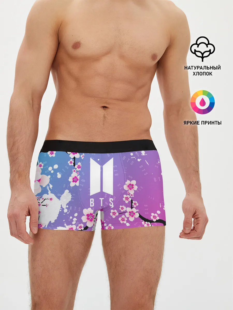 Мужские трусы боксеры / BTS