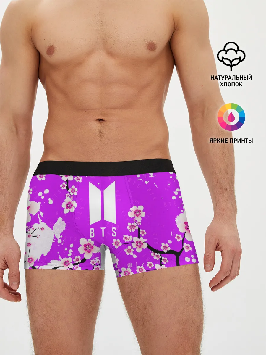 Мужские трусы боксеры / BTS