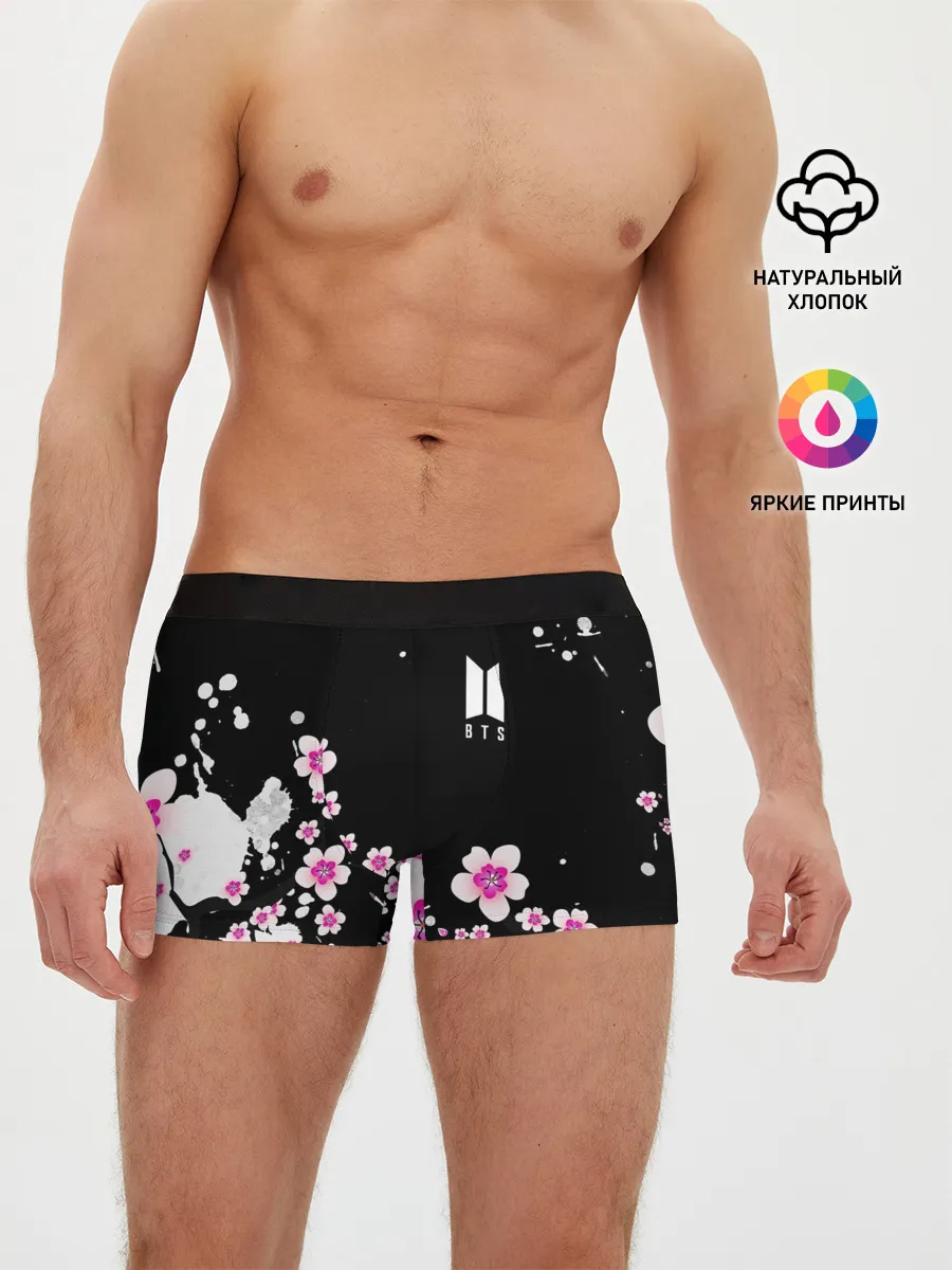 Мужские трусы боксеры / BTS