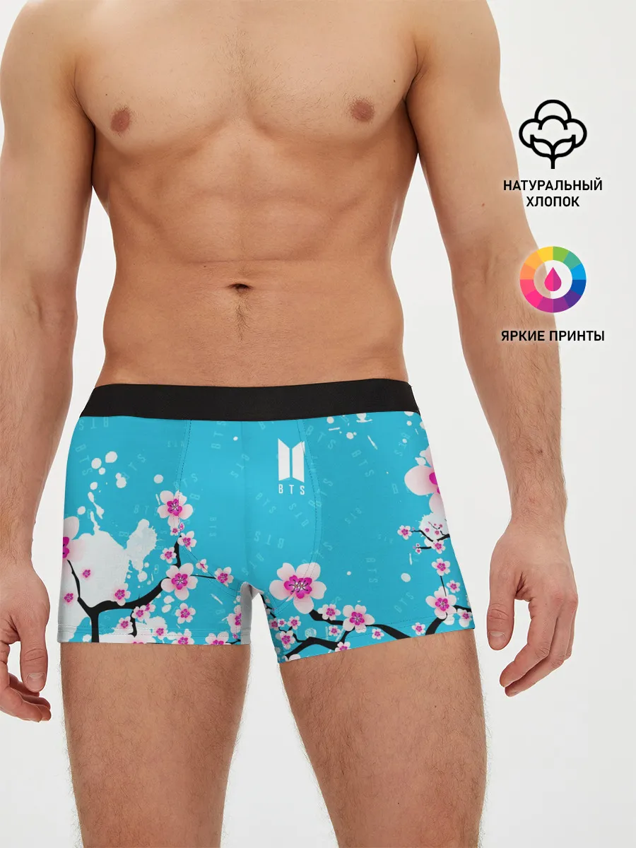 Мужские трусы боксеры / BTS
