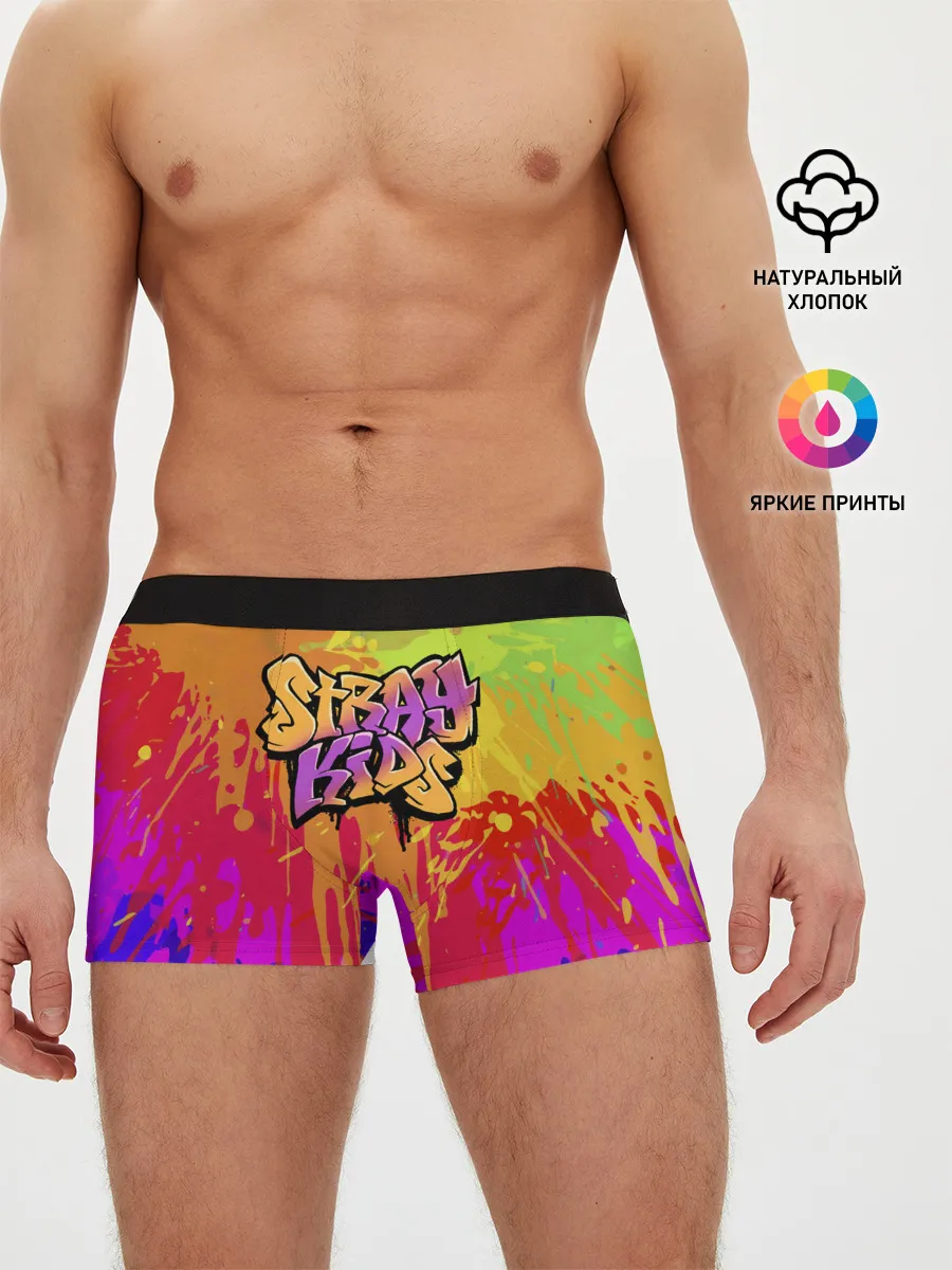 Мужские трусы боксеры / Stray Kids