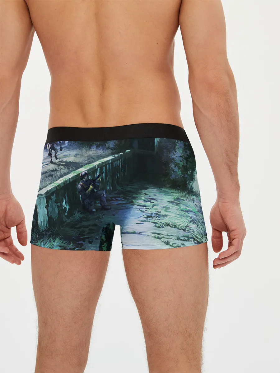 Мужские трусы боксеры / Сталкер 2021