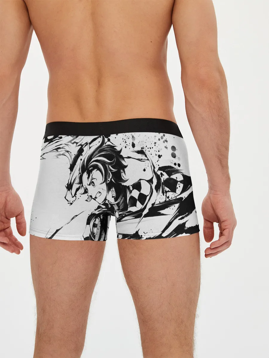 Мужские трусы боксеры / KIMETSU NO YAIBA TANJIRO KAMADO