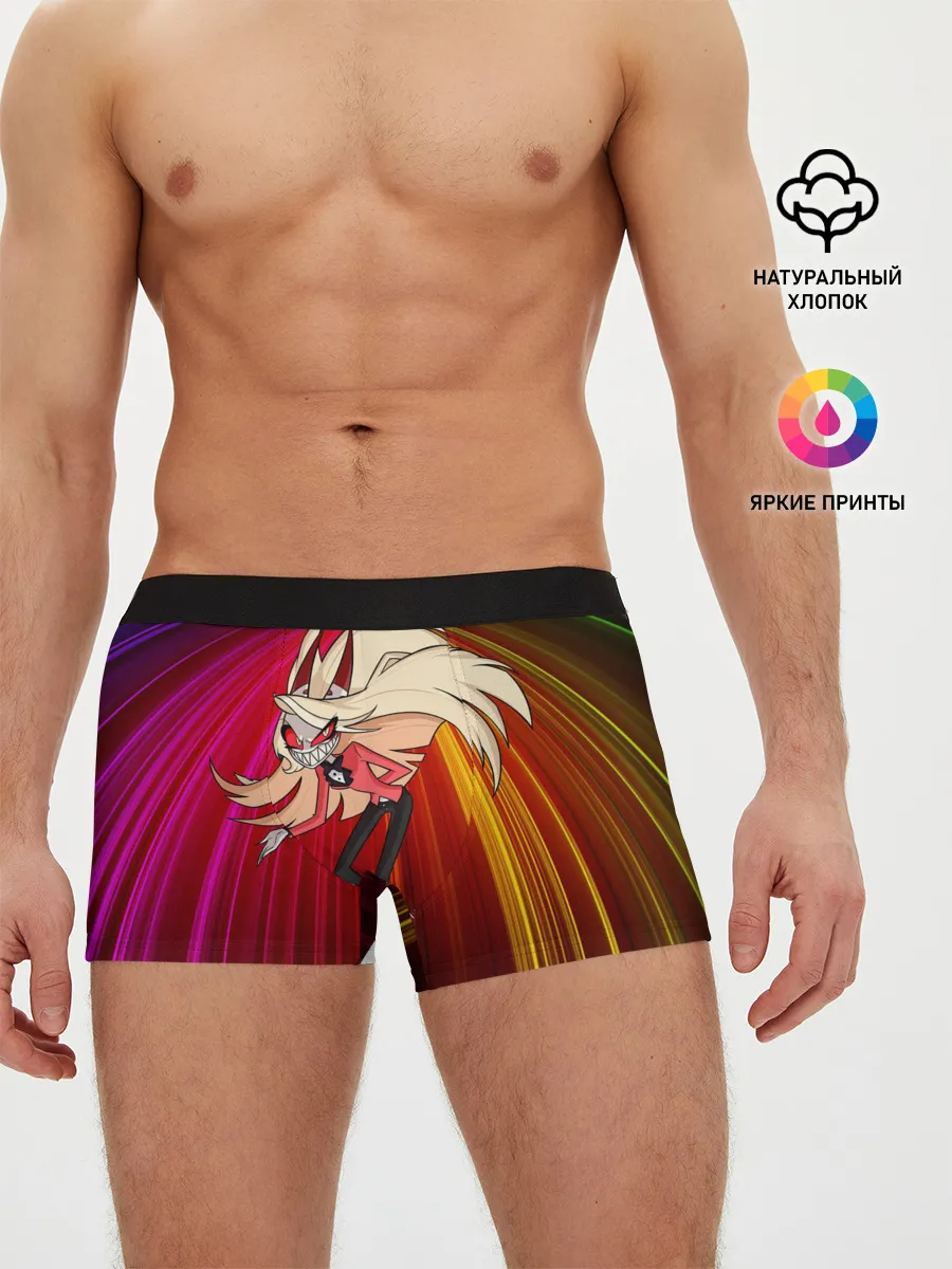 Мужские трусы боксеры / Hazbin Hotel - Отель Хазбин