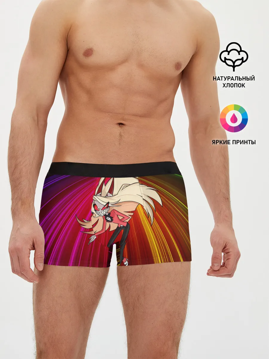 Мужские трусы боксеры / Hazbin Hotel - Отель Хазбин