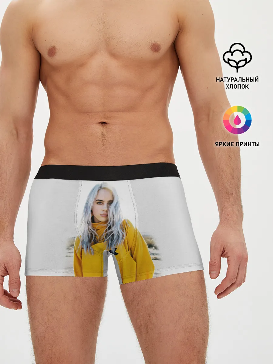 Мужские трусы боксеры / BILLIE EILISH