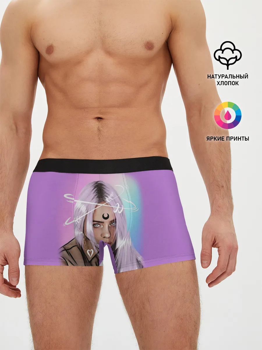 Мужские трусы боксеры / BILLIE EILISH