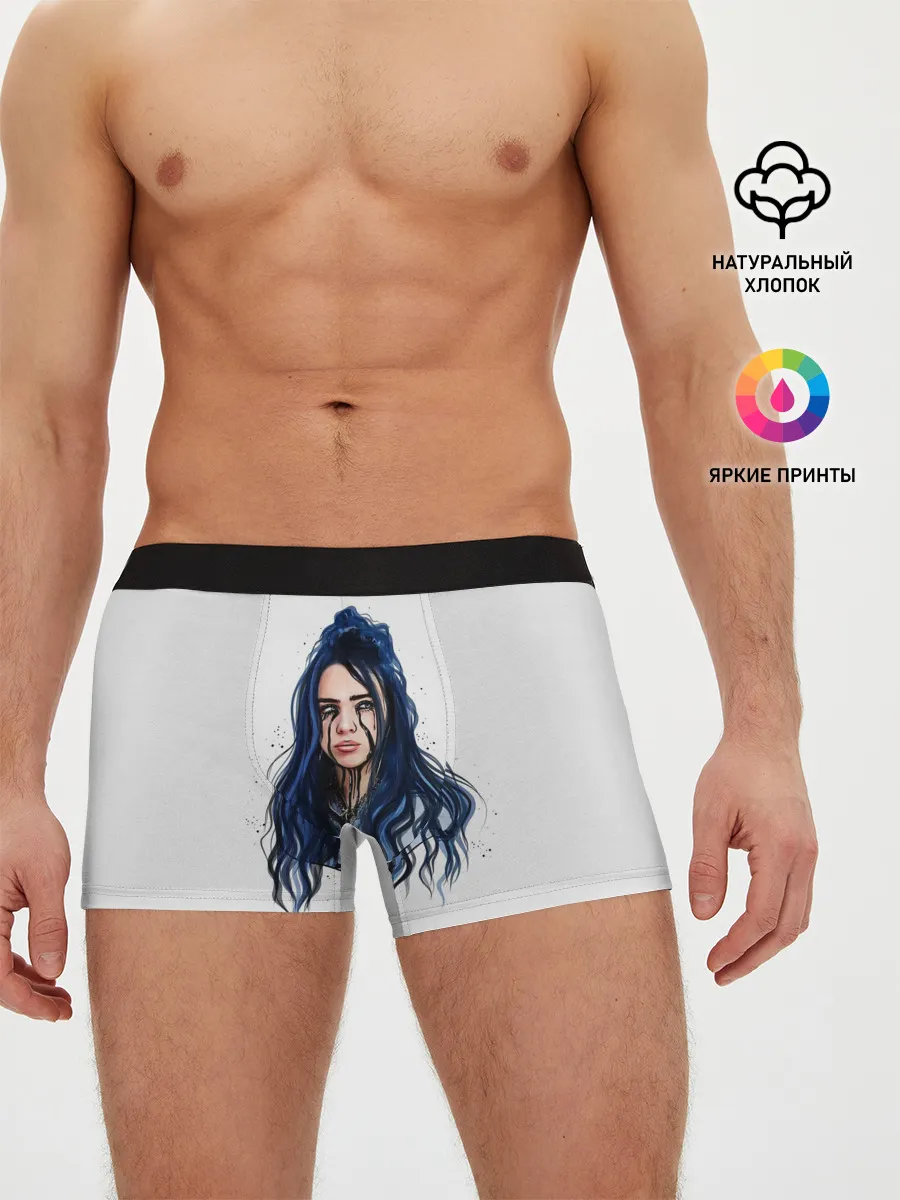 Мужские трусы боксеры / BILLIE EILISH