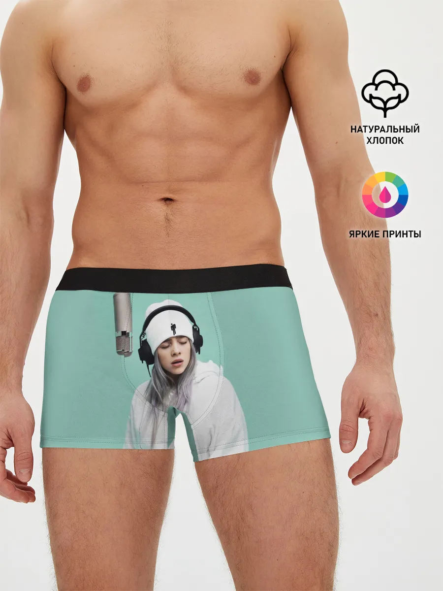 Мужские трусы боксеры / BILLIE EILISH