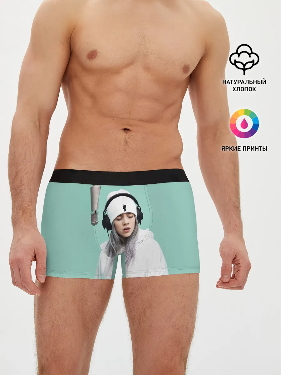 Мужские трусы боксеры / BILLIE EILISH