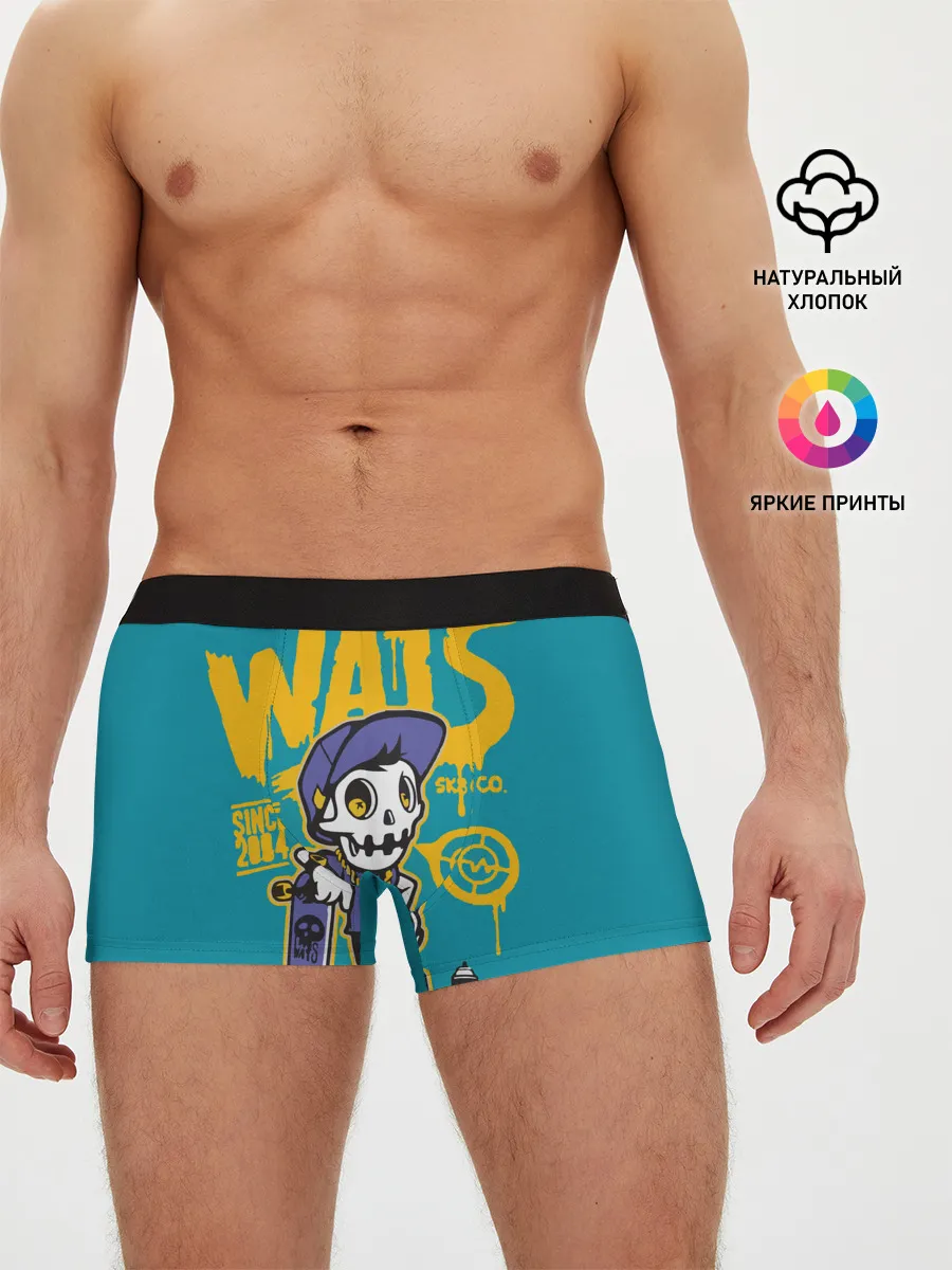 Мужские трусы боксеры / Граффити Wats