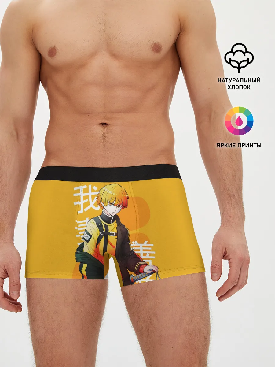 Мужские трусы боксеры / Зеницу Агацума с клинком