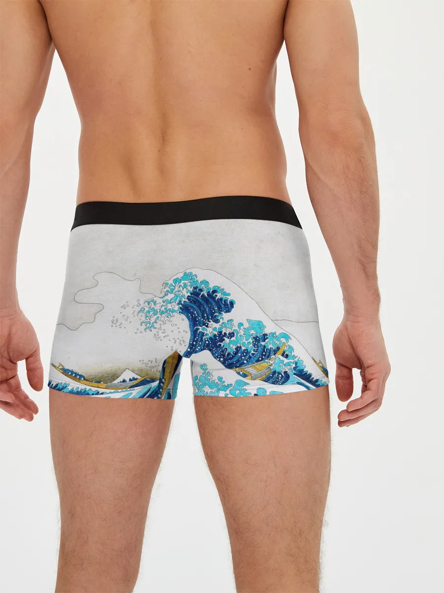 Мужские трусы боксеры / Japanese wave