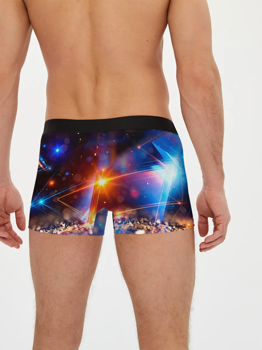 Мужские трусы боксеры / geometry light