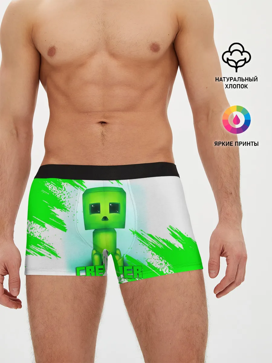Мужские трусы боксеры / MINECRAFT CREEPER