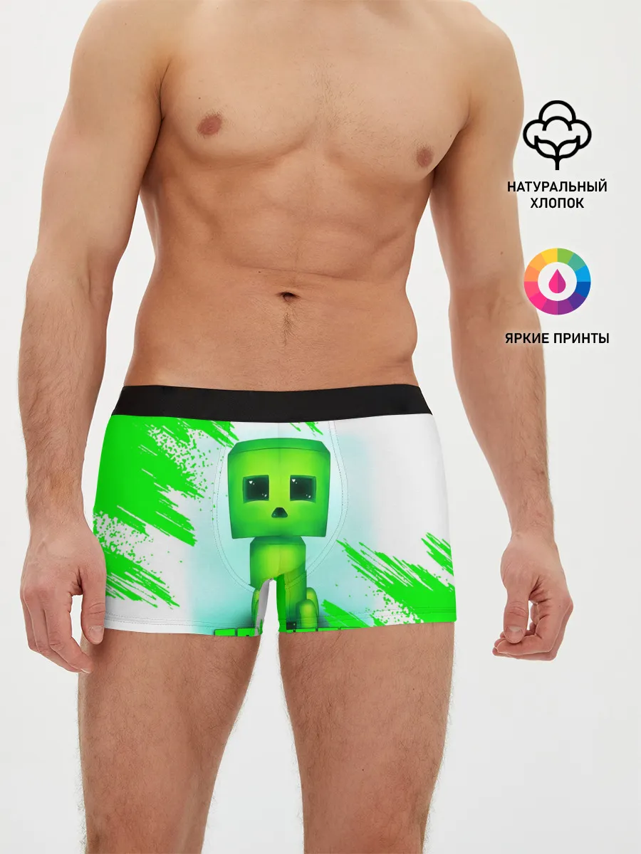 Мужские трусы боксеры / MINECRAFT CREEPER