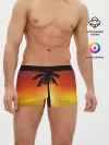 Мужские трусы боксеры / ТРОПИЧЕСКИЕ ПАЛЬМЫ.