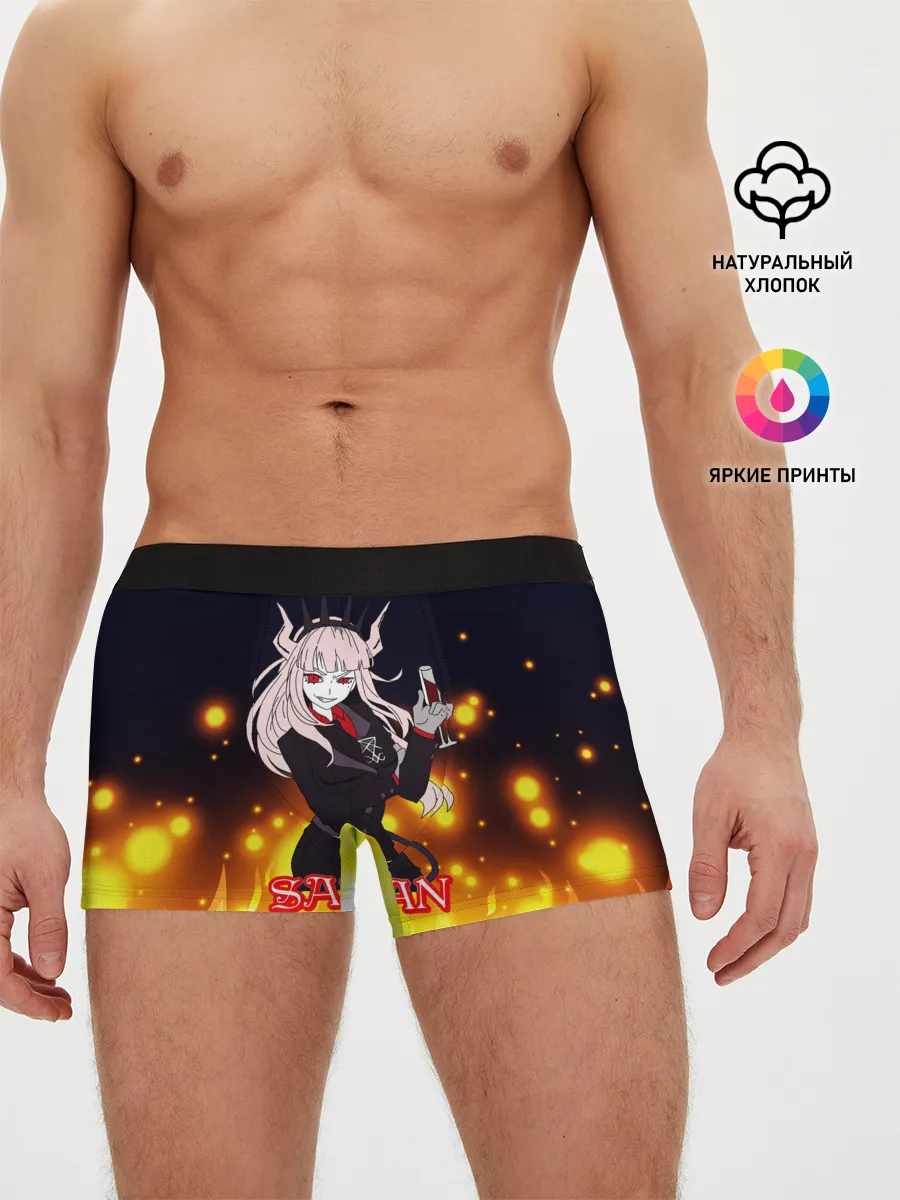 Мужские трусы боксеры / Helltaker Satan Girl